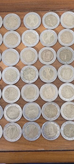 Moedas de 2€ (Várias moedas)
