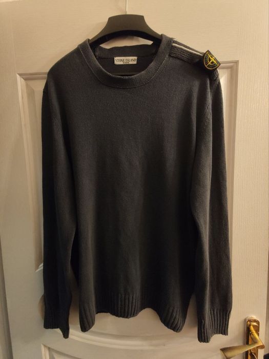 Кофта (свитер, джемпер) Stone Island. Оригинал! Винтаж! Made In Italy!