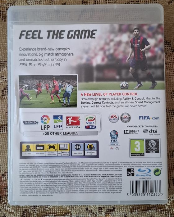 Fifa 15 для blue-ray