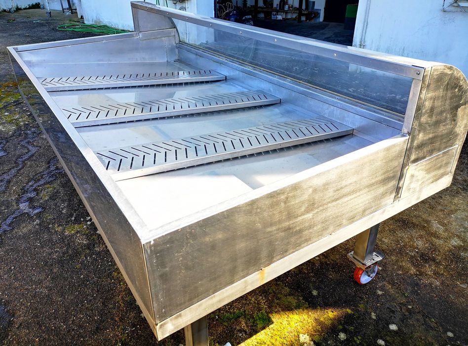Vitrine Expositora Inox