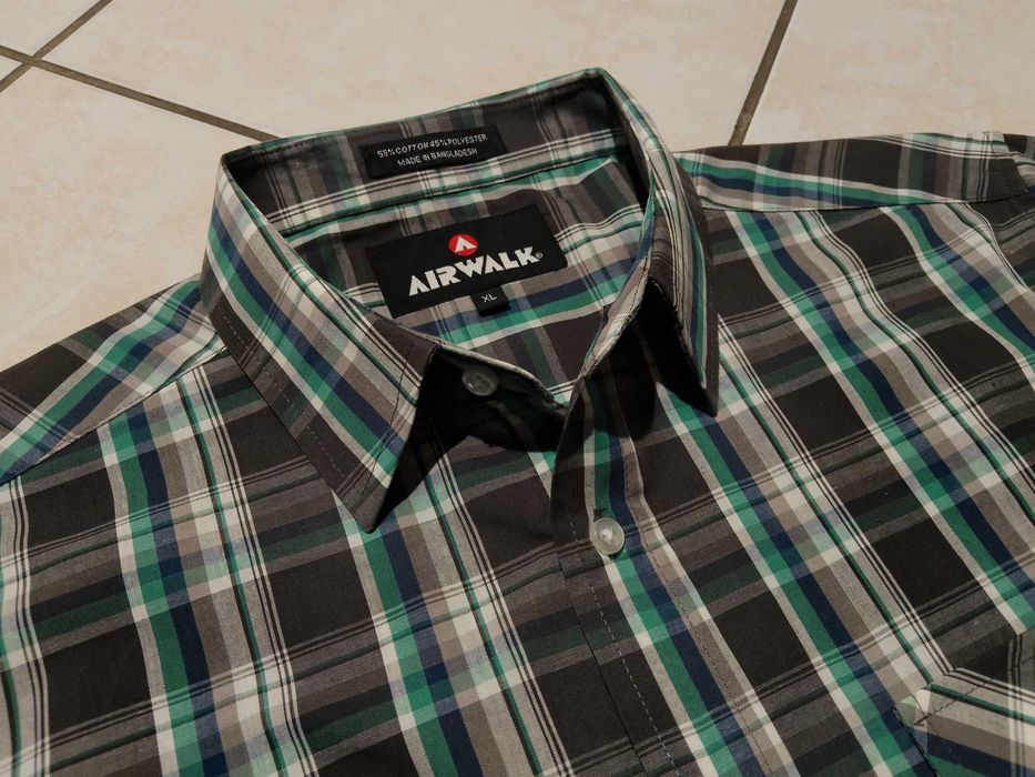 AIRWALK USA - NOWA! z LOGO Markowa Koszula Męska rozmiar XL