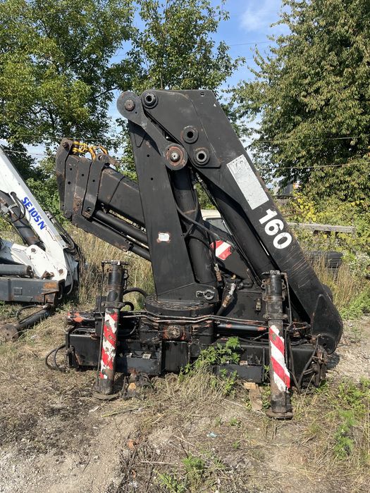 Кран маніпулятор Hiab 160 12m.   palfinger fassi effer hmf