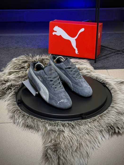 РОЗПРОДАЖ! Puma Speedcat Grey/White 41 42 43 44 45 пума