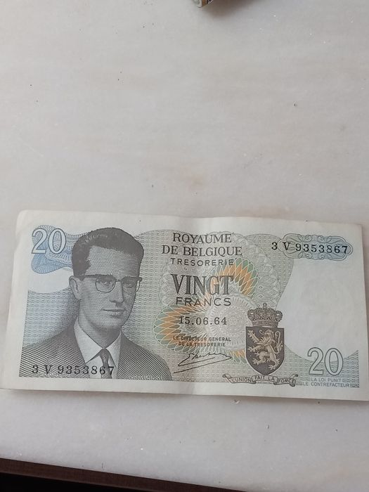 Notas belgas colecção