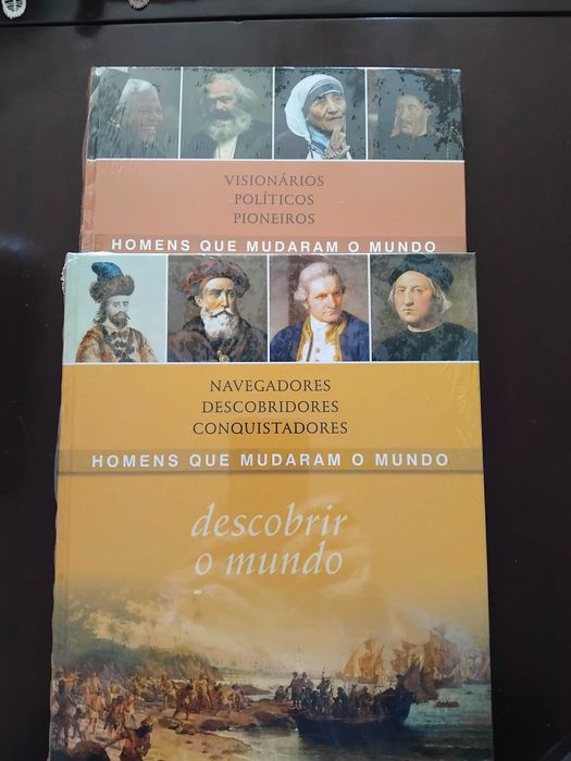 5 Livros - Homens que Mudaram o Mundo Encosta do Sol • OLX.pt