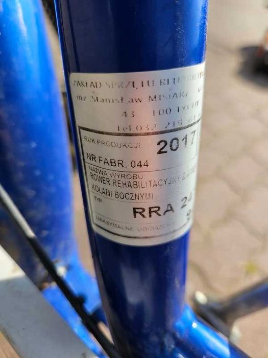 Sprzedam ROWER rehabilitacyjny