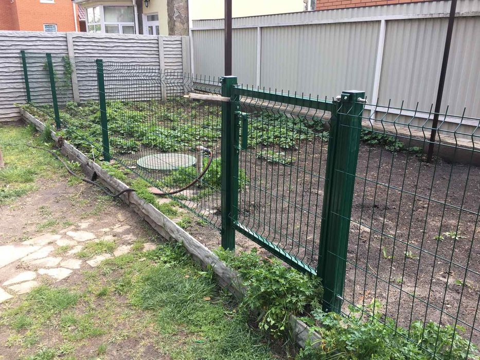 Сітка для огорожі- забор из сетки 3D, доставка