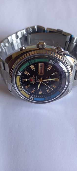 Relógio Orient King Diver Automático 3 Estrelas Preto