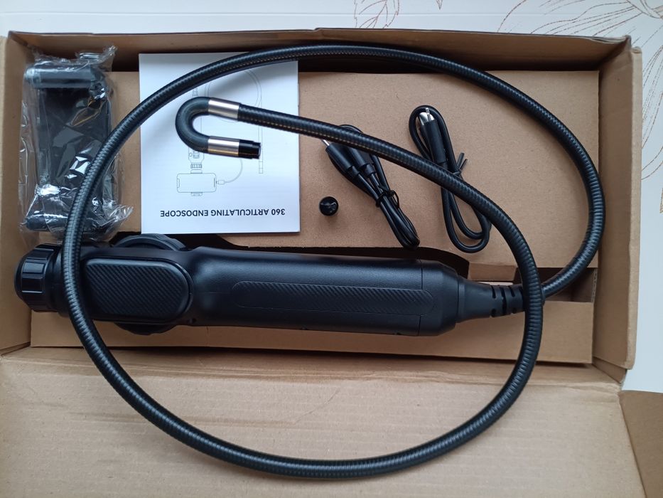 Оптимальний Ендоскоп на 2 камери бокова вайфай Wi-Fi эндоскоп