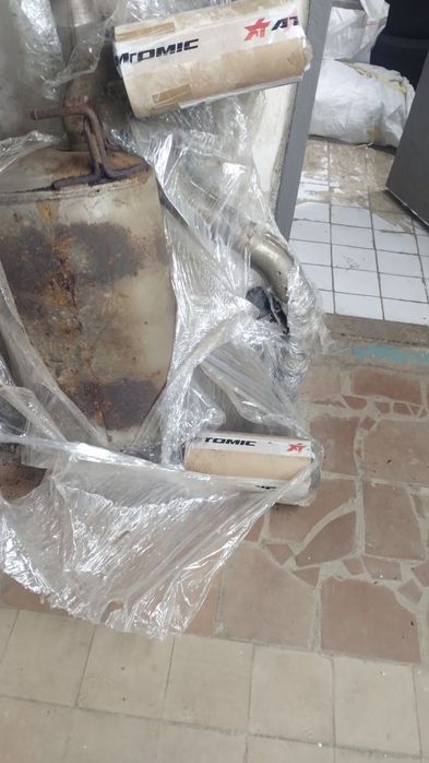 Глушитель в сборе на Инфинити Q70