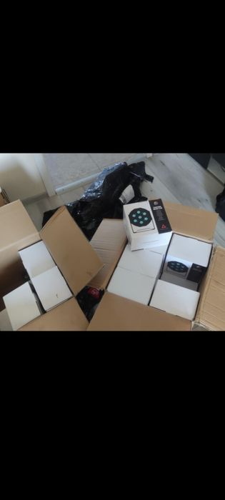 LED Par Fractal 7x9 -14 sztuk + torby + gratis