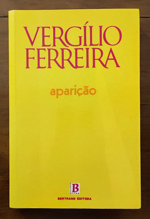Livro "Aparição" | Virgílio Ferreira