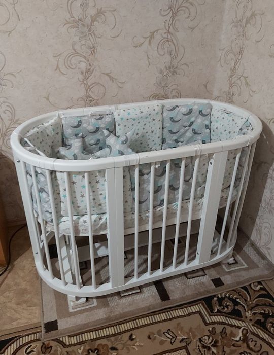 Дитяча Кроватка овальная