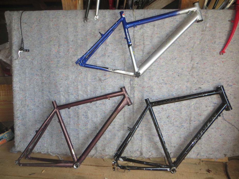 Рамы двухподвесы, хардтейлы specialized sunn и др