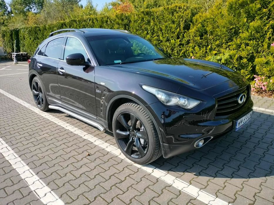 Infiniti QX70 salon Pl, wersja S, pełne wyposażenie