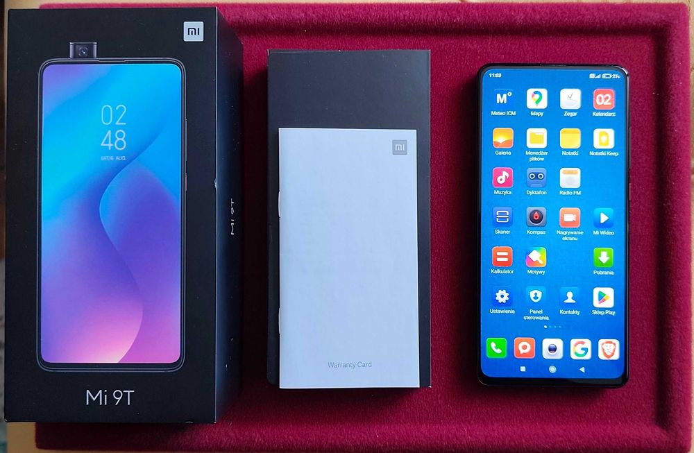Xiaomi Mi 9T 6/128GB stan Idealny jak NOWY zestaw komplet +Gratis Etui