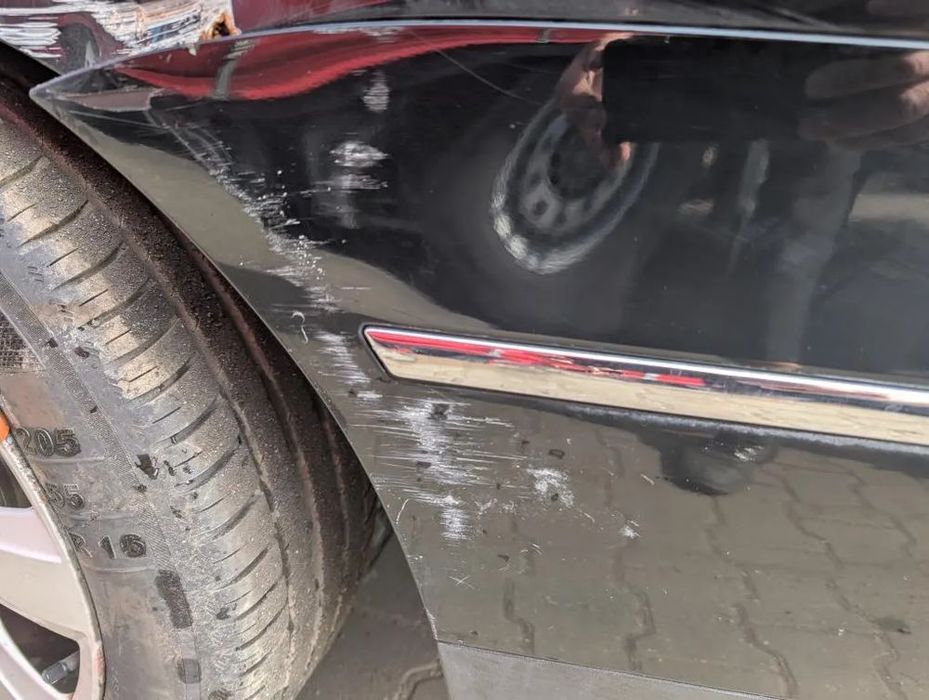 Zderzak tylny tył VW Passat b6 LC9X