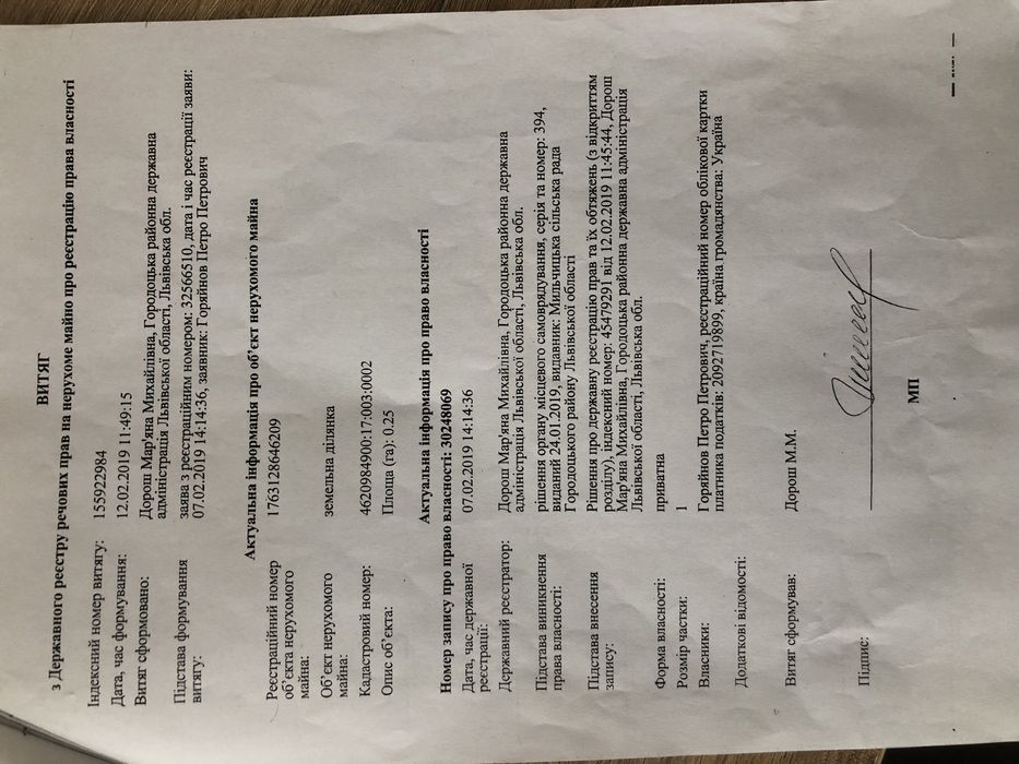 Продаж будинку і земельних ділянок