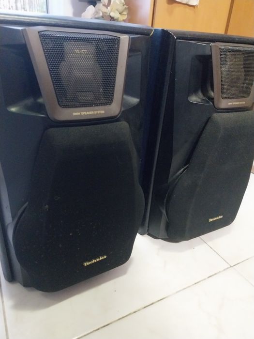 Colunas duas e tres  vias  technics  / akai / Jvc outras  impecaveis