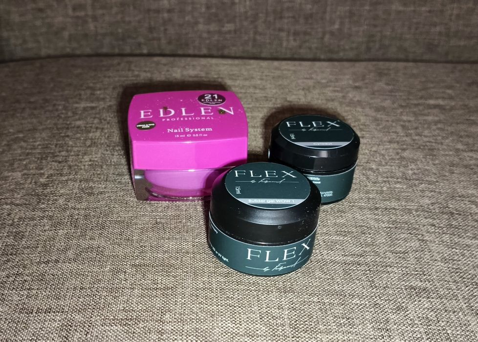 Гелі для нігтів 15 мл