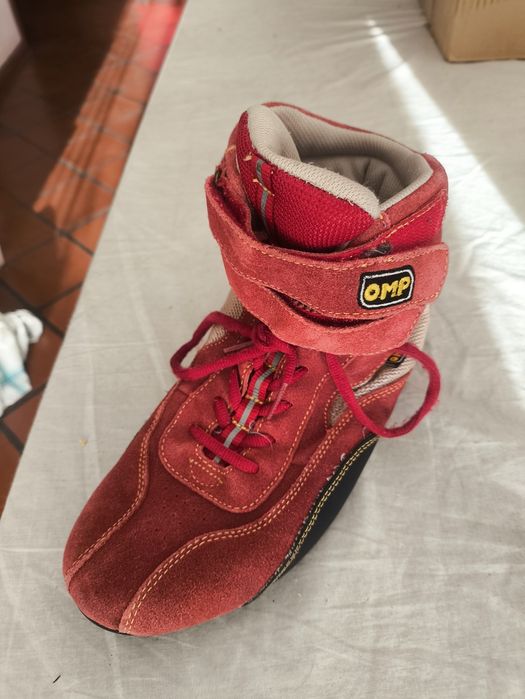 Botas OMP para competição automóvel ou karting