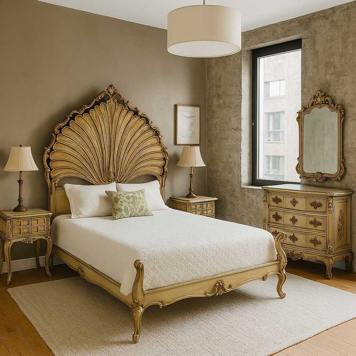 Quarto Rustico - madeira c/ detalhes