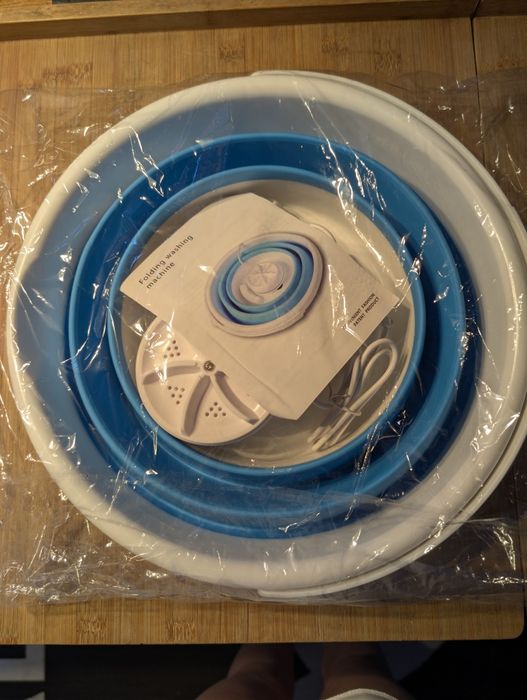 Pralka składana turystyczna