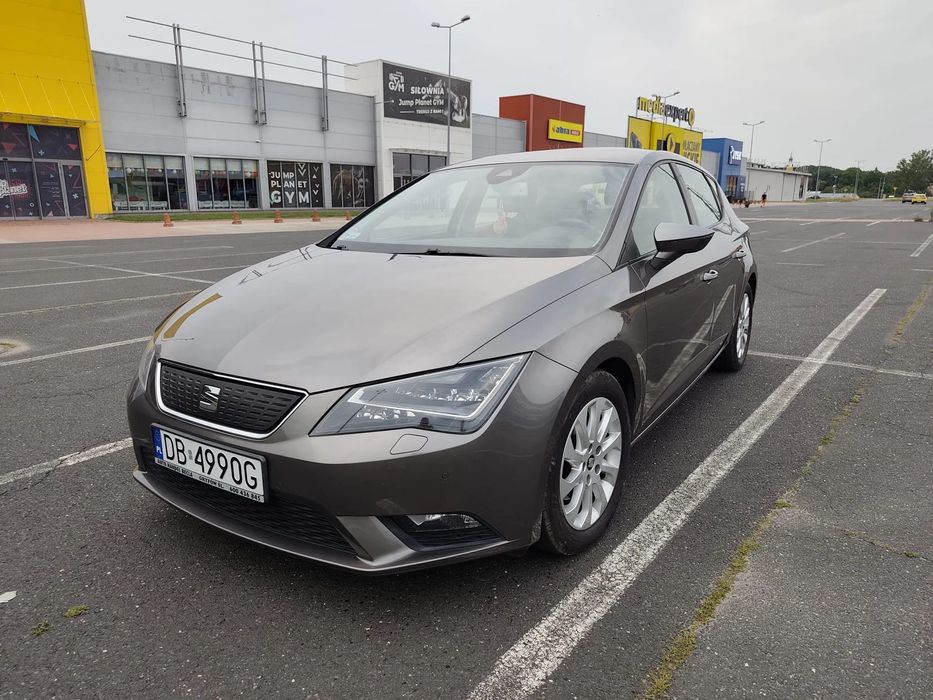 Seat Leon Seat Leon III ST 1.6TDI 110KM | 193 tys. km | Srebrny Metalik | 2014