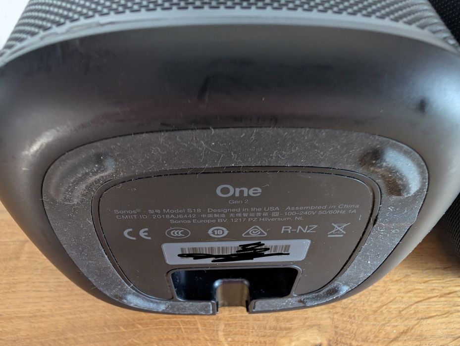 Gtośniki SONOS One oraz SONOS One SL. Cena za komplet