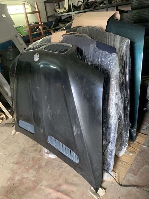 Капот BMW E38 E39 E53 E60 E65 E46 E83 E87 E90 РАЗБОРКА ШРОТ капот БМВ