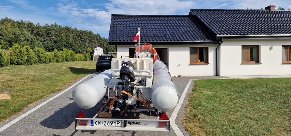 RIB morski hypalon zarejestrowany