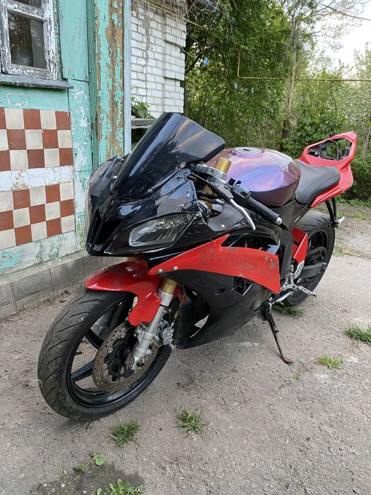Терміново Продаж/Обмін кастом Yamaha R6  (на базі Hyosung GT250R) — проект під відновлення