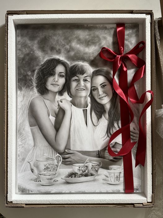 Картина/ Портрет/ Ручна робота/ Подарунок/ Свято/ Декор