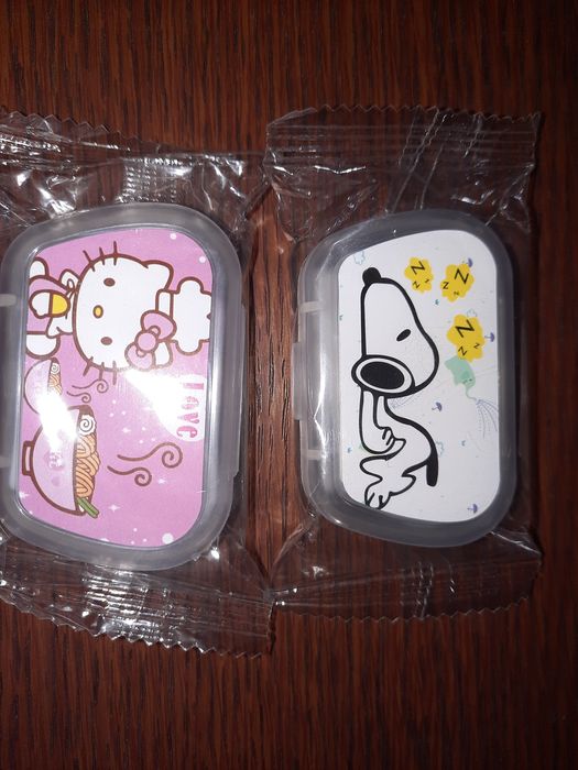 Дорожні набори Контейнер для контактных линз Hello Kitty