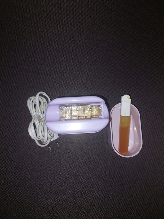 Aquecedor cera roll-on mini com tiras depilatorias