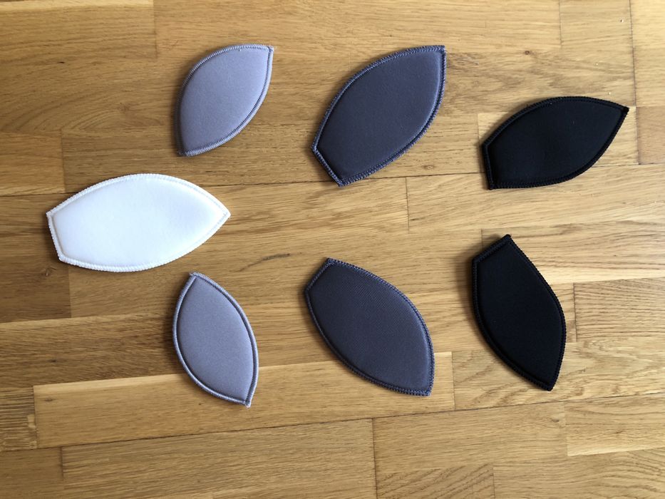 Губки для білизни чашки вкладиші для бюстгальтера купальника топу