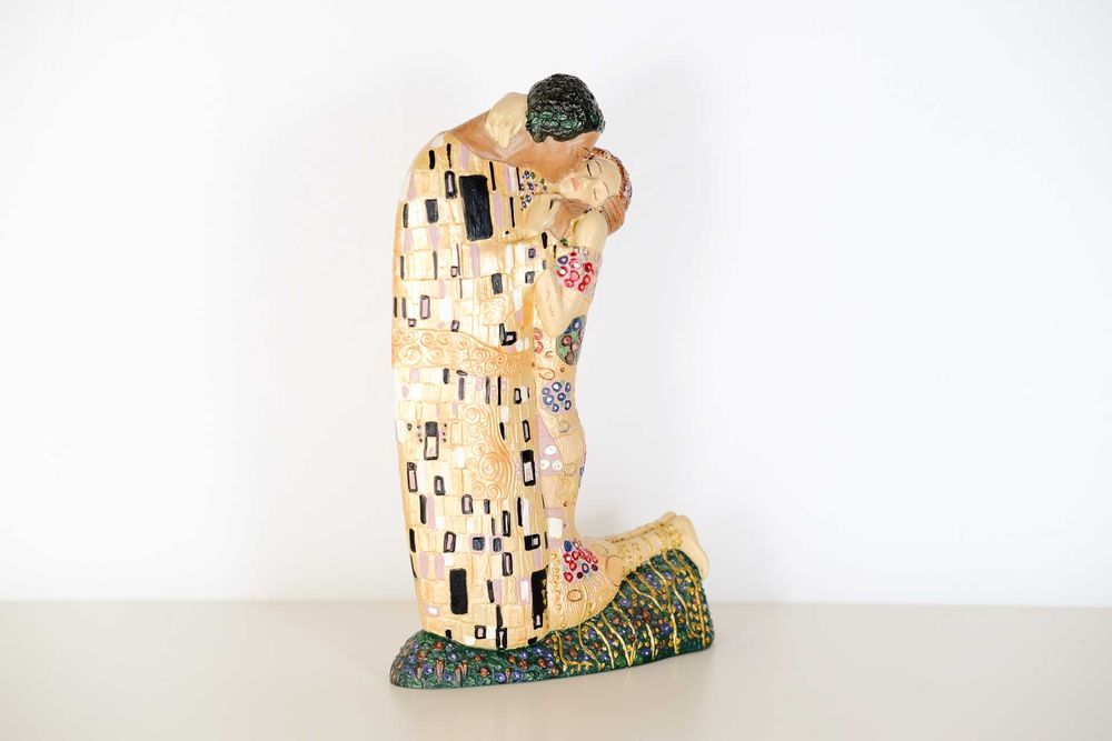 Estatueta Gustav Klimt - O Beijo