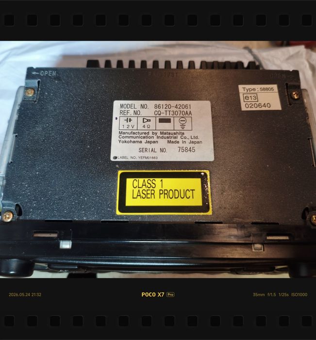 Radio Toyota RAV4 oryginalne