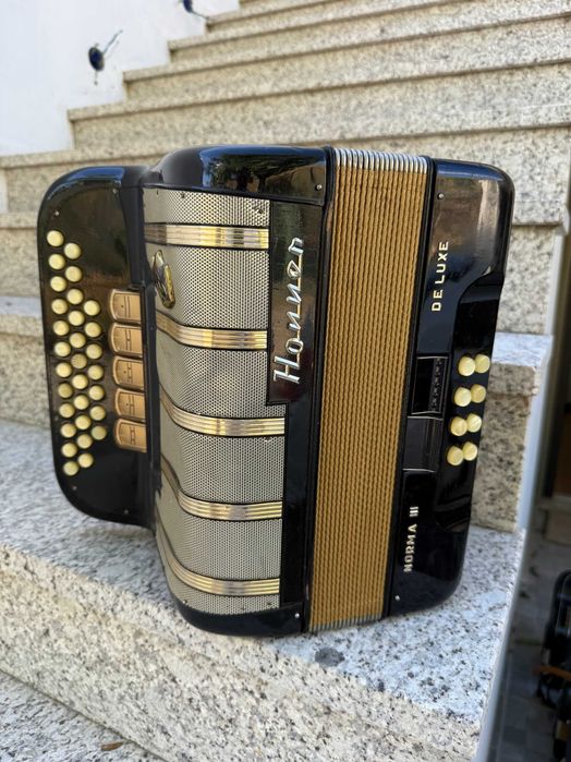 Concertina Hohner Norma III, 3 Voz. M . 3 . B