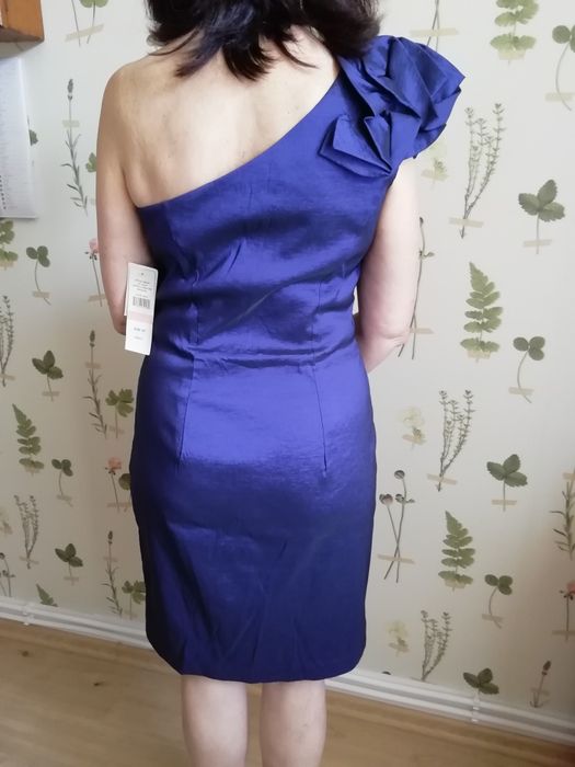 Elegancka sukienka tafta 38/M