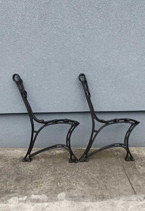 Nogi żeliwne do ławki