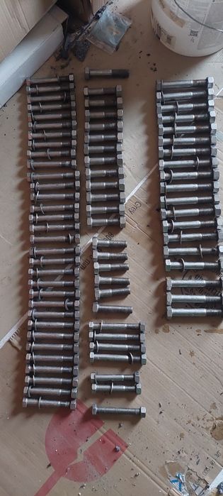 Śruby nierdzewne m20 90mm 140mm m16 120mm