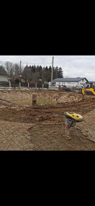 Usługi minikoparką, roboty ziemne, przyłącza