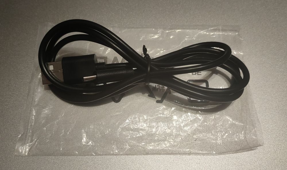 Kabel microUSB czarny