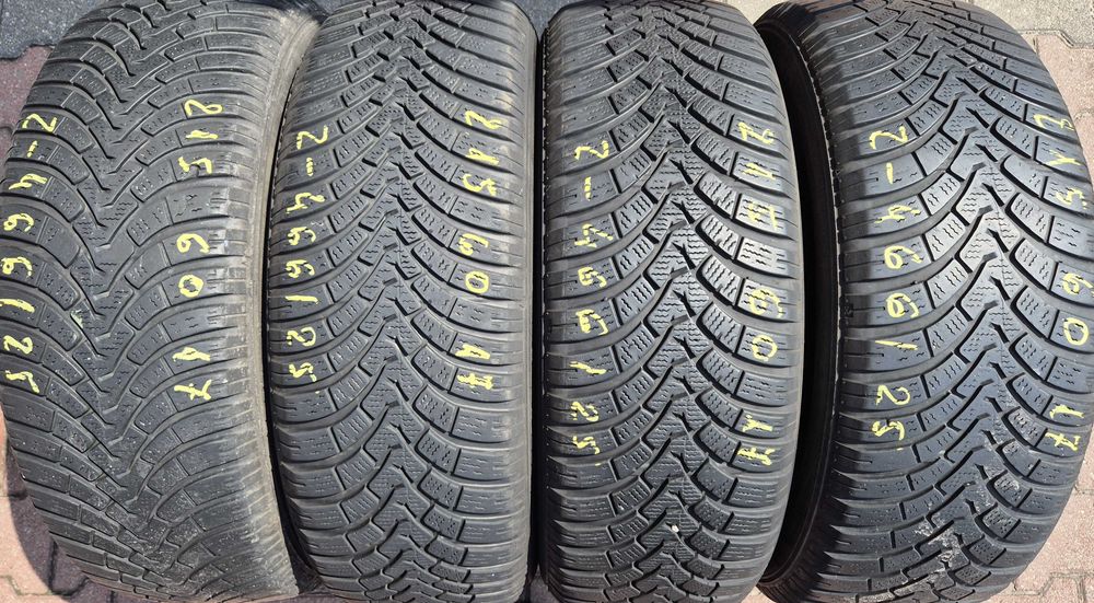 215/60r17 (Z466/25)012 4szt 4/5mm 19r EuroWinter HS01 FALKEN ZIMOWE