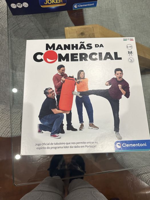 Jogo tabuleiro “manhas comercial”