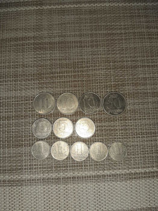Монеты немецкие ГДР