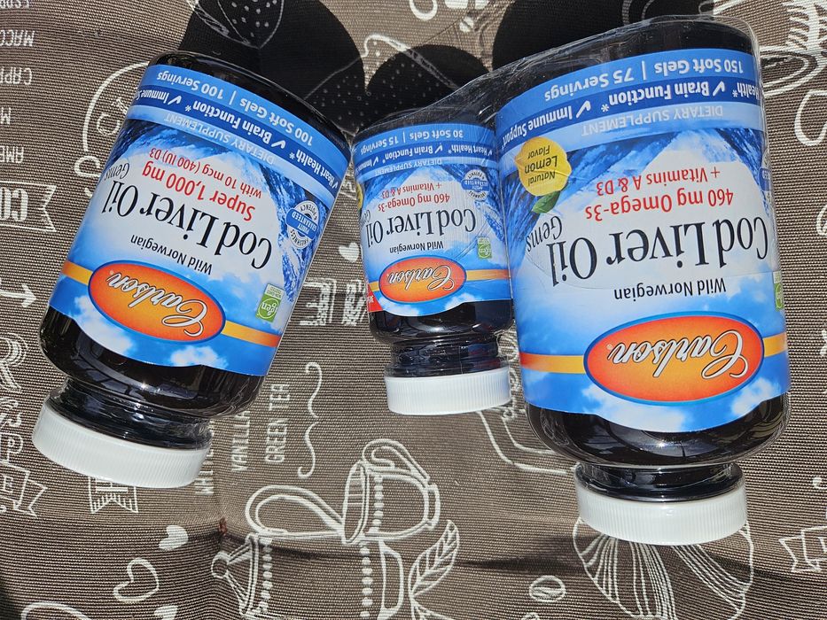 Carlson Wild Norwegian олія масло печени трески Cod Liver Oil