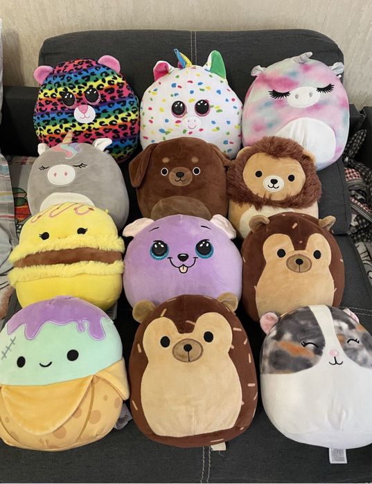 Іграшка подушка мʼяка Squishmallows