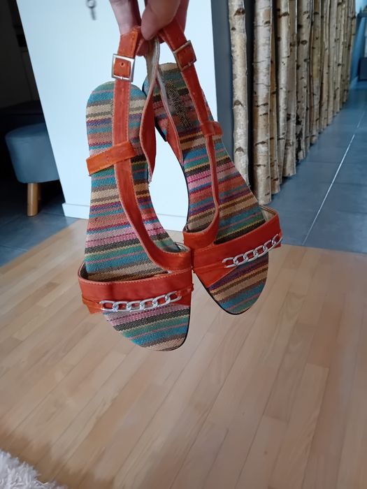 Sandaly damskie 38